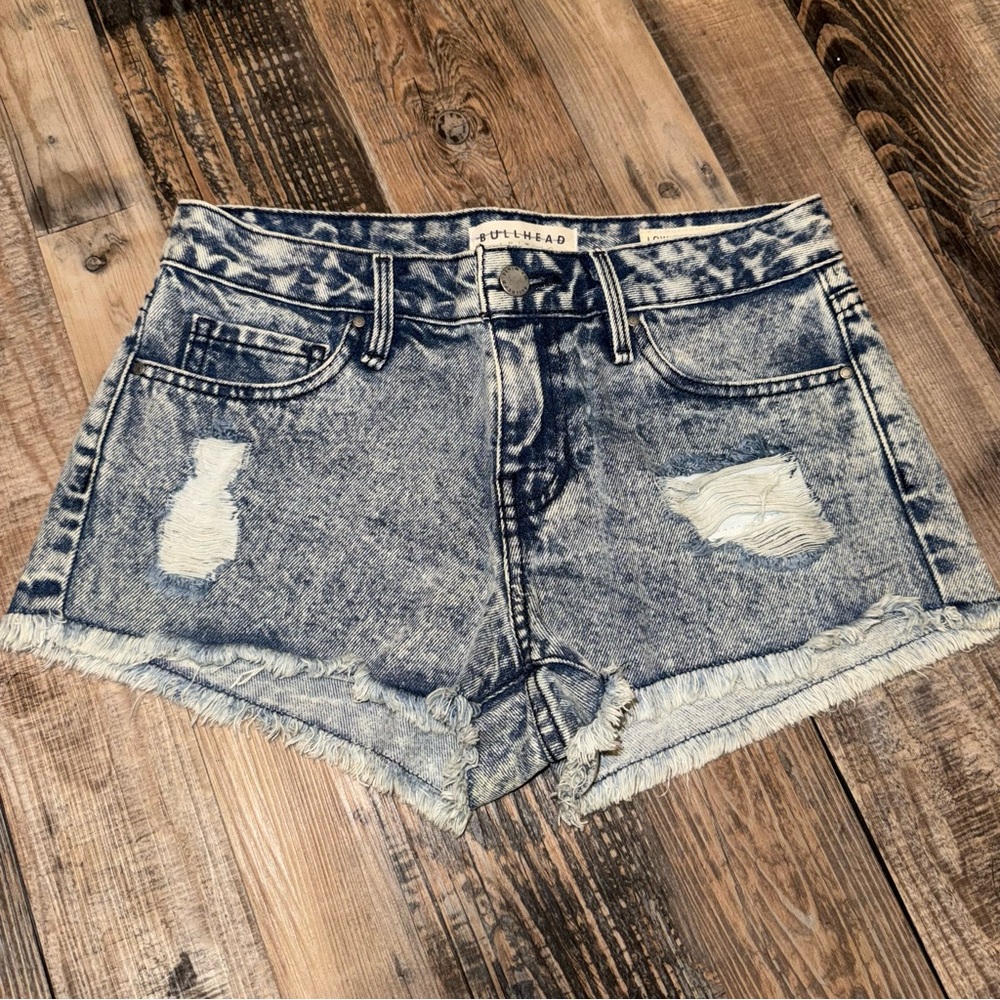 NWOT BULLHEAD Denim Co. Pacsun Low Rise Short Size 25